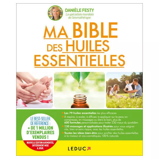 Book “My bible of essential oils” by Daniel Festy
