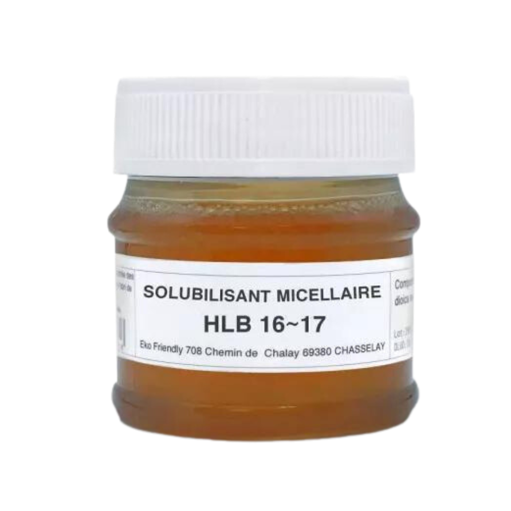 HLB 16-17 micellar solubilizer
