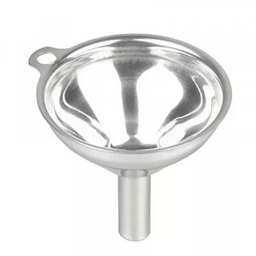[K1550] Large stainless steel funnel